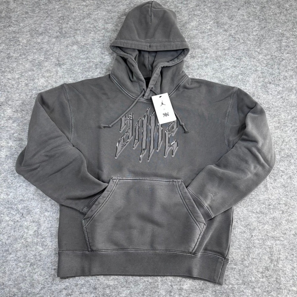 NWT Jordan x Billie Eilish Hoodie Charcoal Grey Womens‎ XS